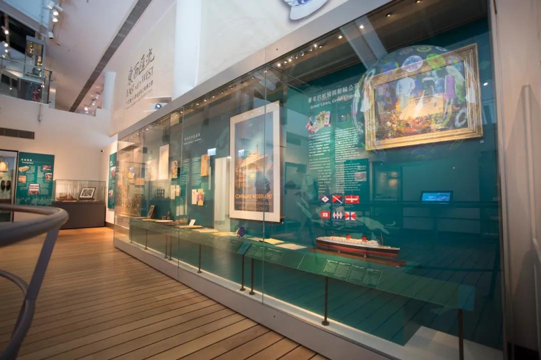 香港海事博物馆靠墙大通柜
