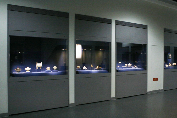 天津博物馆新馆古代玉器馆嵌入式展柜